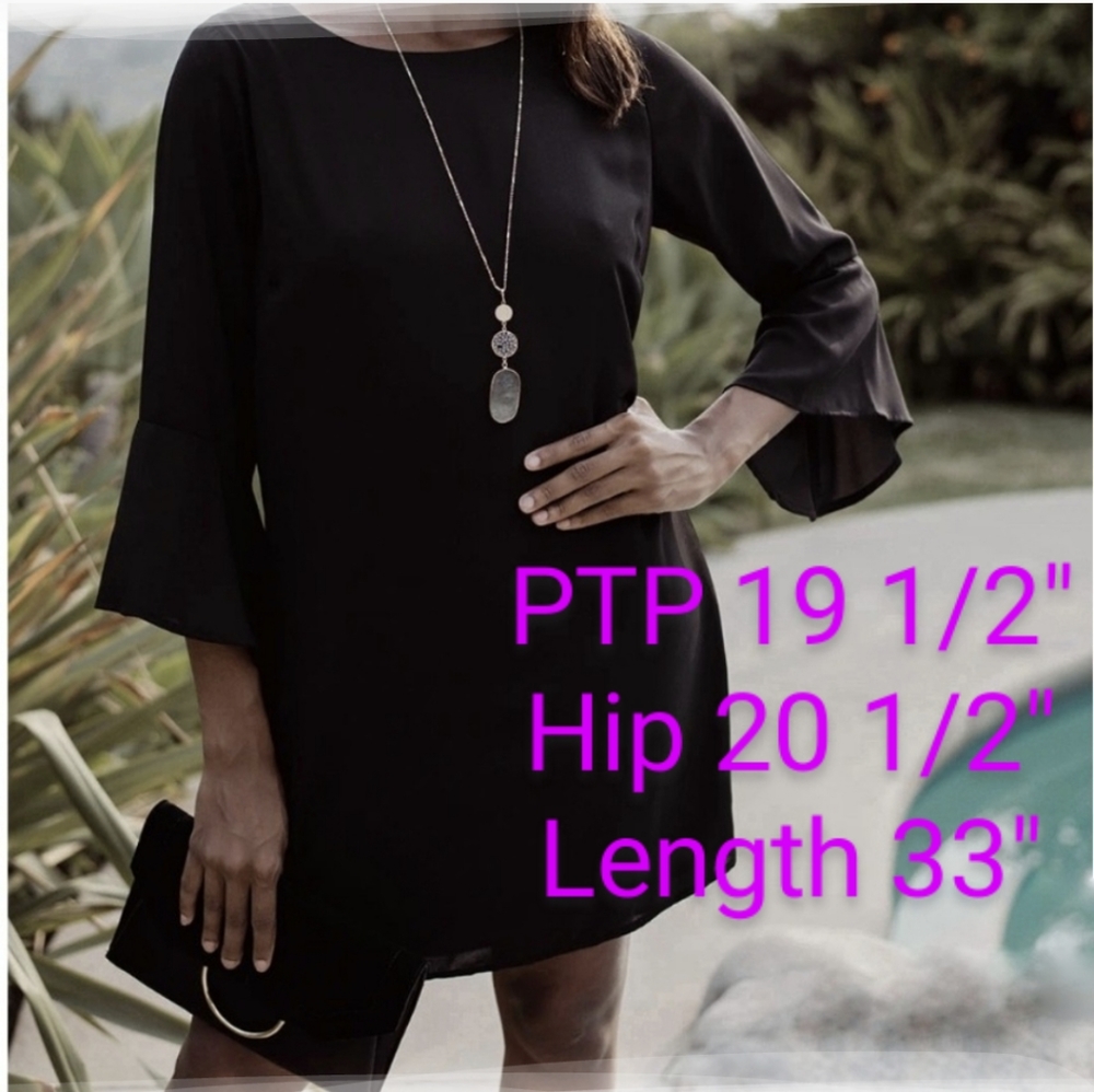 Veronica M. Black tunic dress